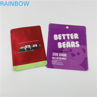 کیسه Mylar فویل آلومینیومی Ziplock VMPET MOPP 100mircon