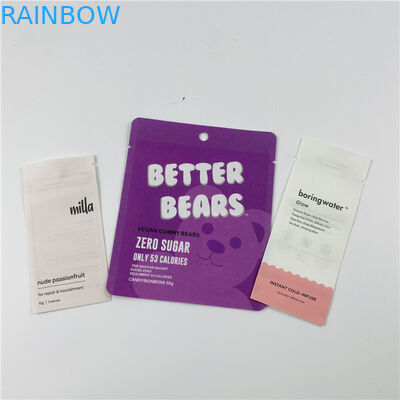 کیسه Mylar فویل آلومینیومی Ziplock VMPET MOPP 100mircon