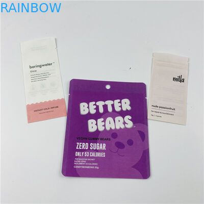 کیسه Mylar فویل آلومینیومی Ziplock VMPET MOPP 100mircon