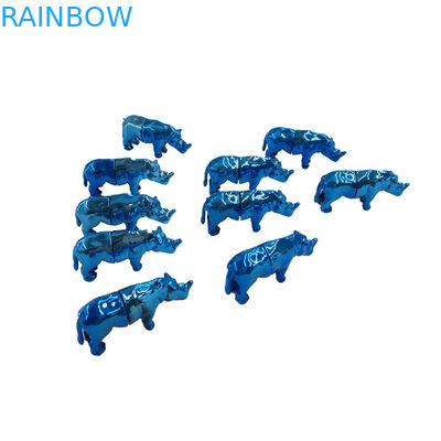 بطری های قرص پلاستیکی قرص پلاستیکی قرص جنسی CMRK شکل اسب 350 گرم