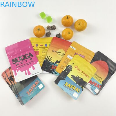 بازیافت پلاستیک بدن قهوه اسکراب بسته بندی Mylar فویل کیسه چاپ Doypack آلومینیوم ایستاده تا زیپ کیسه های کیسه ای