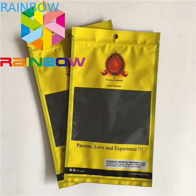 کیسه های سه تایی مهر و موم قابل باز شدن از طریق کیسه های رطوبت سیگار بسته بندی کیسه های مواد غذایی علف های هرز پلاستیکی را ببینید