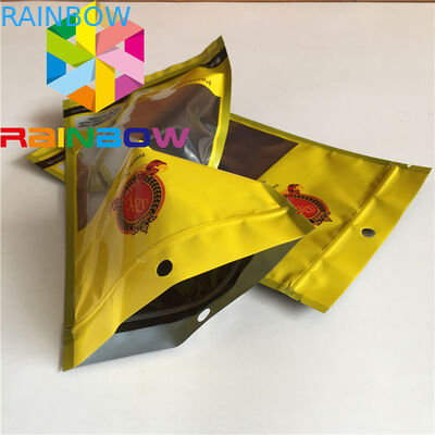 کیسه های سه تایی مهر و موم قابل باز شدن از طریق کیسه های رطوبت سیگار بسته بندی کیسه های مواد غذایی علف های هرز پلاستیکی را ببینید