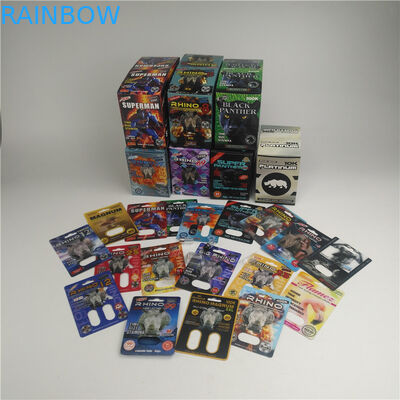 کارت تاول SGS 200mic 3D برای قرص های مرد 500K 600k