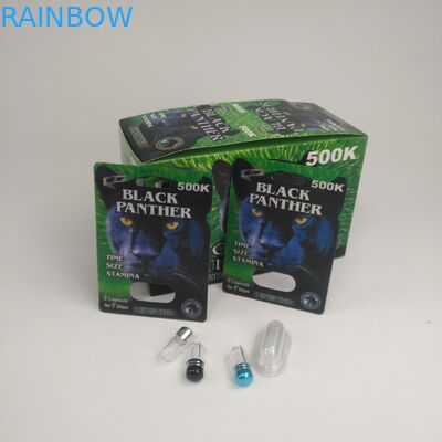 FDA 200mic Rhino 7 50000 3D Blister Card ضد رطوبت