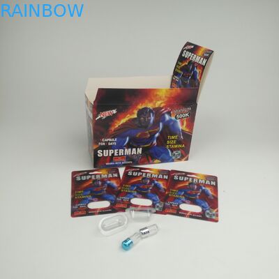 FDA 200mic Rhino 7 50000 3D Blister Card ضد رطوبت