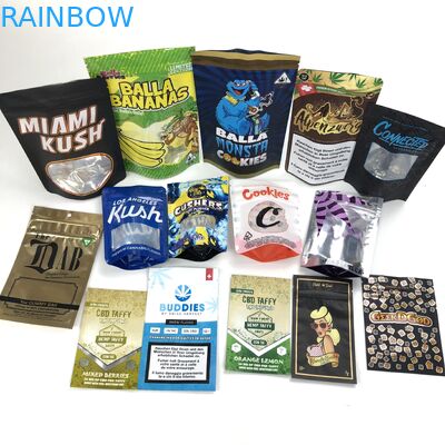 آرم سفارشی بذر آرد گندم با زیپ Bolsa Sac Plastique ایستاده کیسه های کیسه ای پنجره لوازم آرایشی