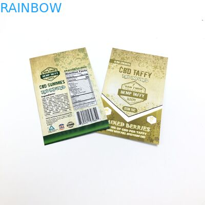 VMPET 4c چاپ بسته بندی کیسه های پلاستیکی 120 میکرونی با آرم