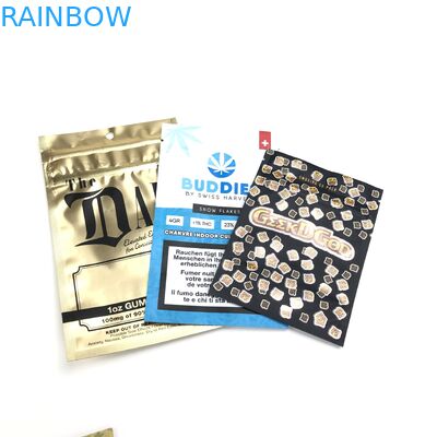 VMPET 4c چاپ بسته بندی کیسه های پلاستیکی 120 میکرونی با آرم