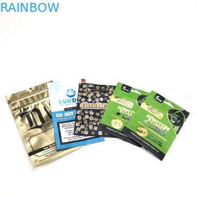 VMPET 4c چاپ بسته بندی کیسه های پلاستیکی 120 میکرونی با آرم