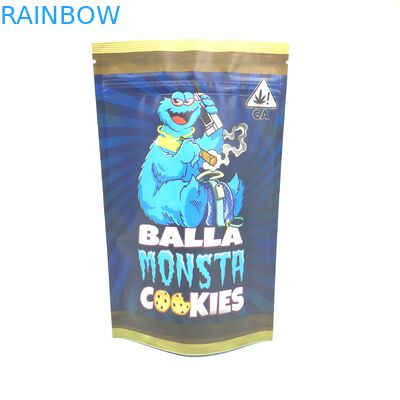 زیپ Doypack MOPP 8OZ زیپ ایستاده کیف VMPET