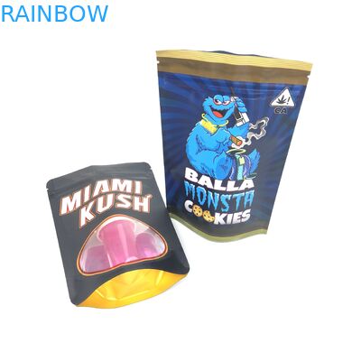 زیپ Doypack MOPP 8OZ زیپ ایستاده کیف VMPET