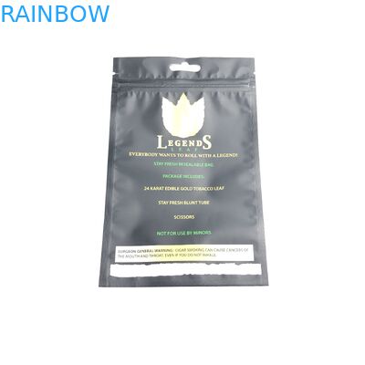 فیلم مات MOPP VMPET کیسه قفل زیپ قابل تحقیق برای دخانیات سیگار