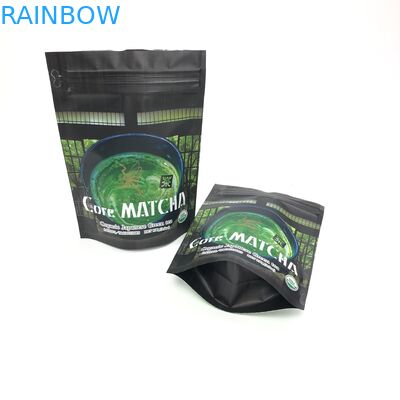 کیسه ایستاده قابل بازپوش MOPP 120 میکرون برای چای سبز