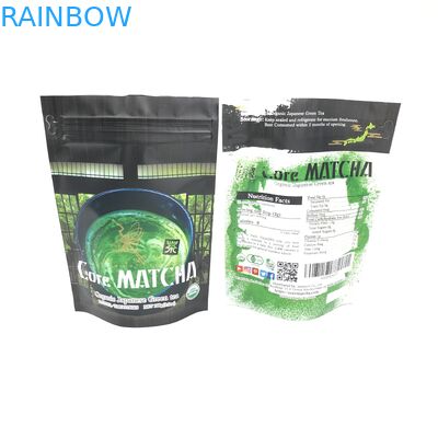 کیسه ایستاده قابل بازپوش MOPP 120 میکرون برای چای سبز