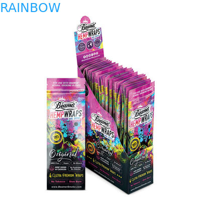 کیف سیگار بسته بندی بلانت بالا با مانع بالا CMYK 200mic 300gsm