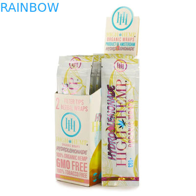 کیف سیگار بسته بندی بلانت بالا با مانع بالا CMYK 200mic 300gsm