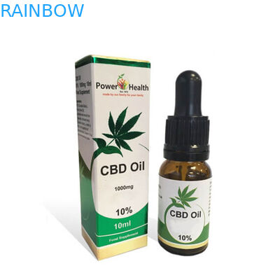 جعبه کاغذی بطری قطره ای مقوا CMYK 200mic 30ml