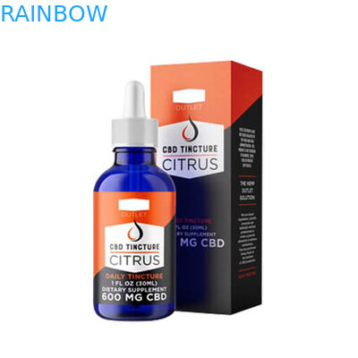 کاغذ سیاه CMYK 10ml Dropper Bottle Tube Box 200mic