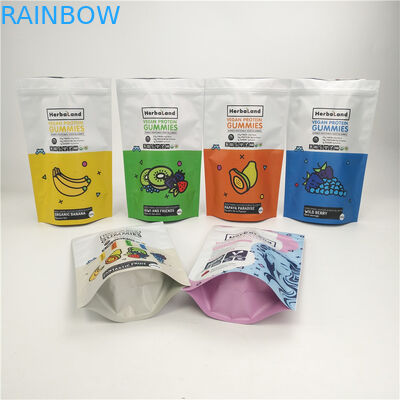 Flowers Powder 140mic Food Gummies CDB Mylar Bag