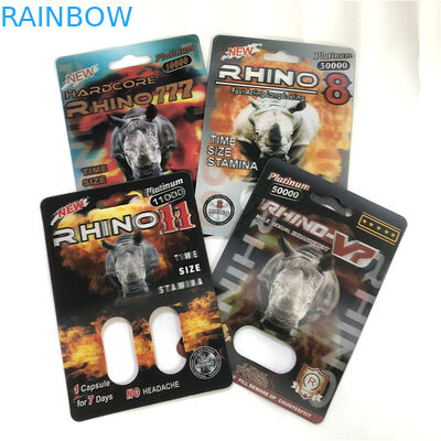 کارت تاول 89x127mm Magnum 24K 3d برای قرص های تقویت جنسی