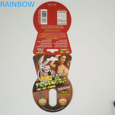 کارت بسته بندی کپسول گرم مهر زنی هولوگرام Rhuno 100K