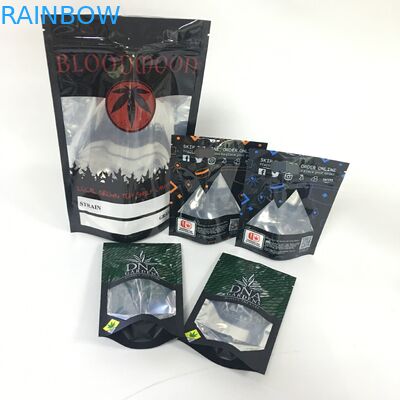 پودر CMYK 120micron فویل آلومینیومی قابل استفاده مجدد کیسه Cbd Gummy