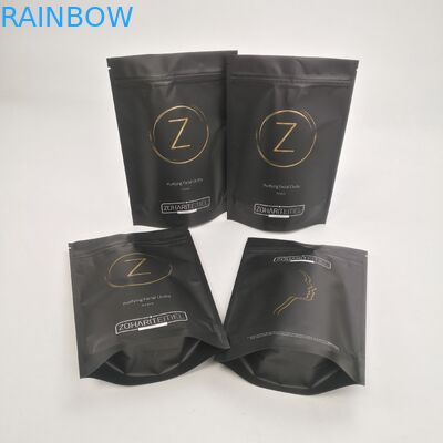 کیسه ایستاده زیپ MOPP VMPET SGS برای پارچه پاک کننده صورت