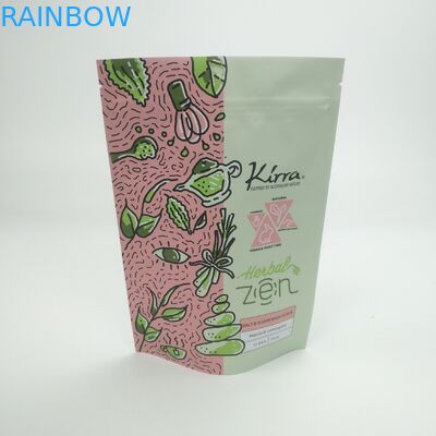 Bolsa Matt Film MOPP VMPET کیسه ایستاده قابل تحقیق برای دانه بسته بندی لوبیا