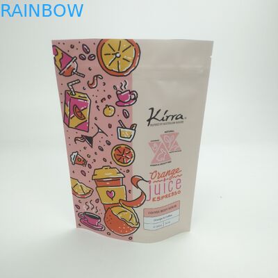 Bolsa Matt Film MOPP VMPET کیسه ایستاده قابل تحقیق برای دانه بسته بندی لوبیا