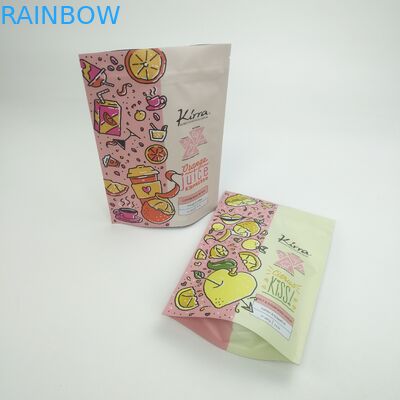 Bolsa Matt Film MOPP VMPET کیسه ایستاده قابل تحقیق برای دانه بسته بندی لوبیا