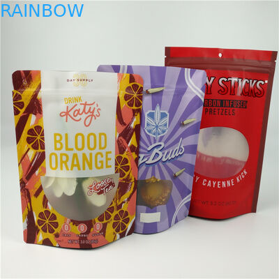 چاپ گراور چاپ کیسه بسته بندی Mylar از Ziplock Edibles