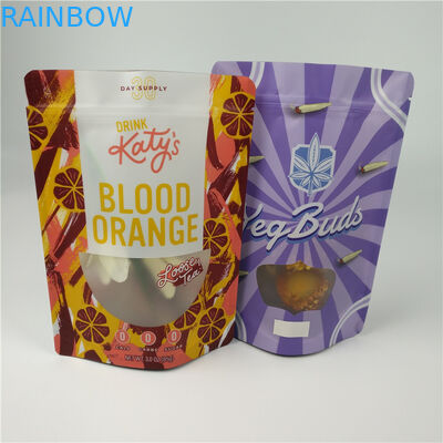 چاپ گراور چاپ کیسه بسته بندی Mylar از Ziplock Edibles