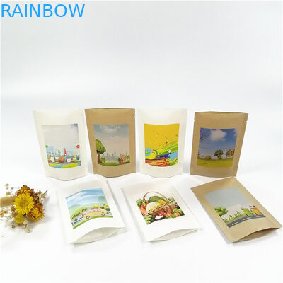 MOPP VMPET کیسه کاغذی کرافت زیست تخریب پذیر 100mircon