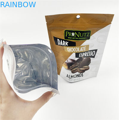 پروتئین آب پنیر 250 گرم VMPE CMYK Mylar Foil مینی کیف های دستی