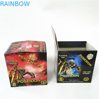 کارتهای پلاستیکی 3d قرص جنسی 500k با صفحه نمایش 24 عیار 30 عیار