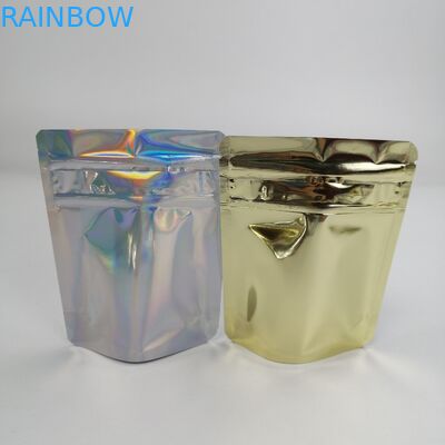 مقاوم در برابر کودک کوکی های یخ زده فویل کیسه های قابل انعطاف فویل خوراکی Mylar Ziplock