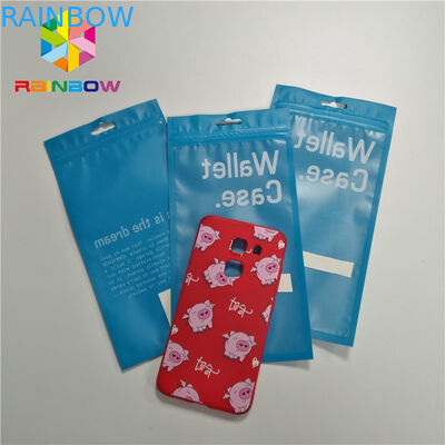 کیسه تخت Ziplock Clear Matte 3 Side Seal برای کاور جلد گوشی / بسته بندی کابل ها