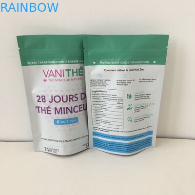 آلومینیوم فویل ایستاده و بسته بندی کیسه اسنک زیپ چاپ دیجیتال