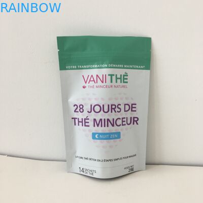 آلومینیوم فویل ایستاده و بسته بندی کیسه اسنک زیپ چاپ دیجیتال