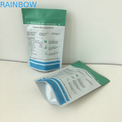 آلومینیوم فویل ایستاده و بسته بندی کیسه اسنک زیپ چاپ دیجیتال