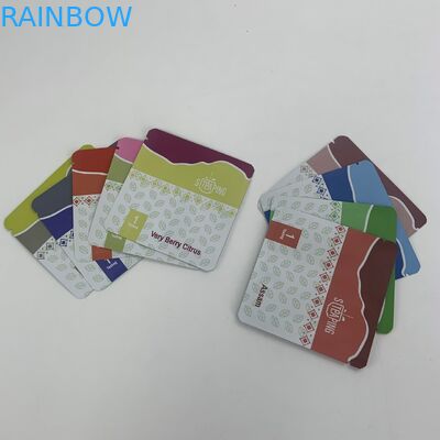 بسته بندی ساشه سفارشی فویل آلومینیوم چاپ شده 3 طرف مهر و موم حرارت