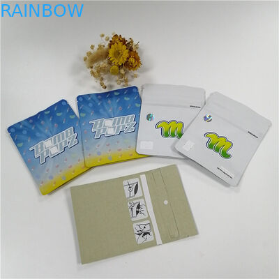 کیسه های زیپلاک قابل استفاده مجدد از گیاهان بخور 1 گرم 3.5 گرم 7 گرم مهر و موم شده