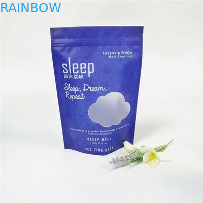 کیسه های پلاستیکی نمک دریای اقیانوس بسته بندی شده خود آرم سفارشی قابل تحقیق