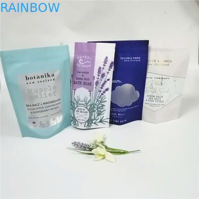 کیسه های پلاستیکی نمک دریای اقیانوس بسته بندی شده خود آرم سفارشی قابل تحقیق