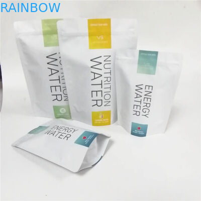 کیسه های کیسه ای زیپ دار پلاستیکی Mylar ایستاده برای بسته بندی بمب حمام