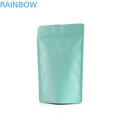 کیسه های قهوه زیپ دار فویل آلومینیومی مات مات ، چاپ گراور