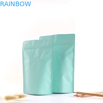 کیسه های قهوه زیپ دار فویل آلومینیومی مات مات ، چاپ گراور