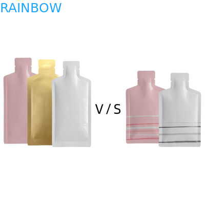 نمونه آرایشی 5 میلی لیتری پلاستیکی قابل جابجایی پلاستیکی کیسه ای تخت 3 طرف