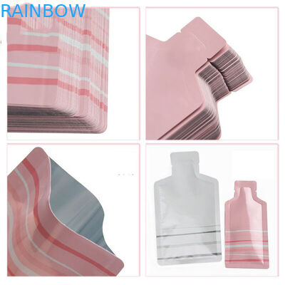 نمونه آرایشی 5 میلی لیتری پلاستیکی قابل جابجایی پلاستیکی کیسه ای تخت 3 طرف